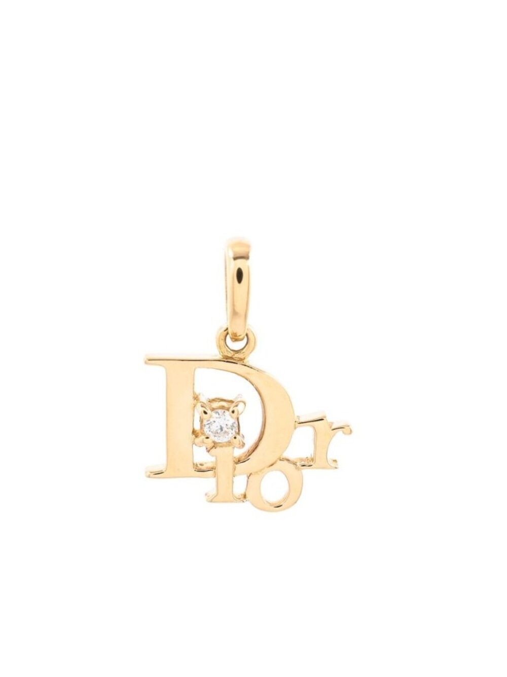 Dior Pendant Logo Gold